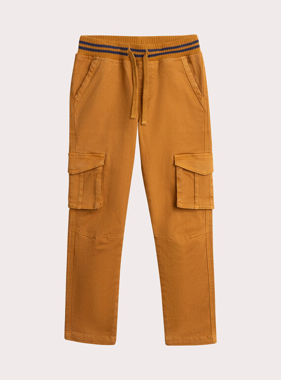 Braune Cargohose für Jungen  VOJOPAMAT3 / 24W902H1PANI821