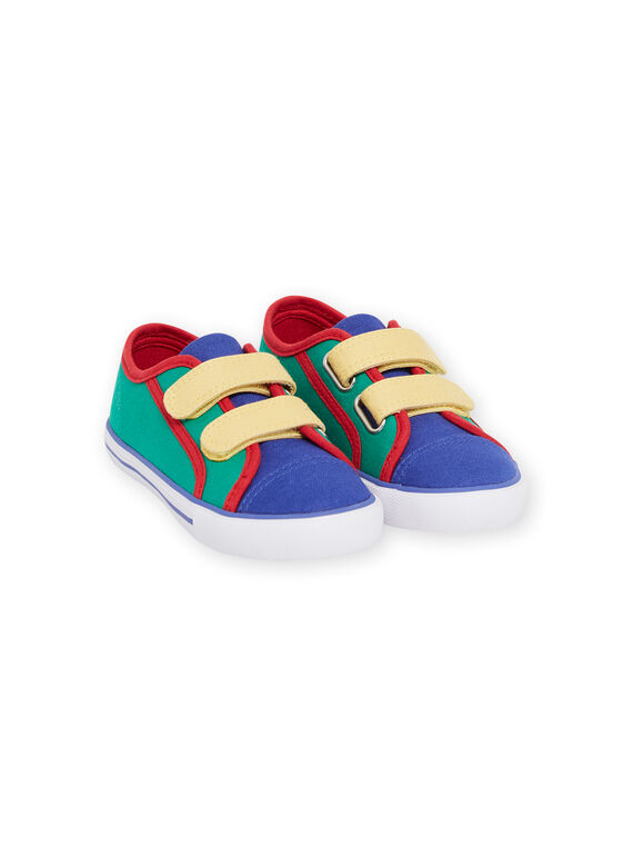 Colorblock-Sneakers für Kinder Jungen NOTOILGREEN / 22KK3692D16099