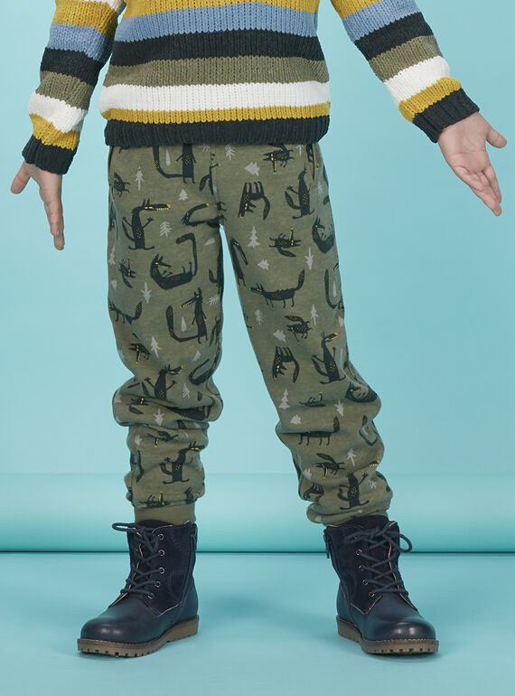 Green PANTS KOBOJOG / 20W902N2PANG607