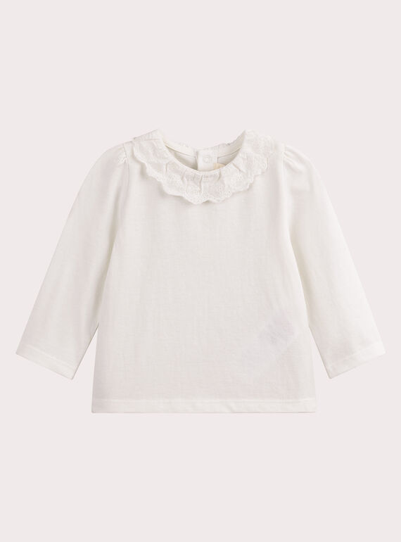 Ungebleichter Baby-BH für Mädchen VIGABRA2 / 24WG0912BRA001