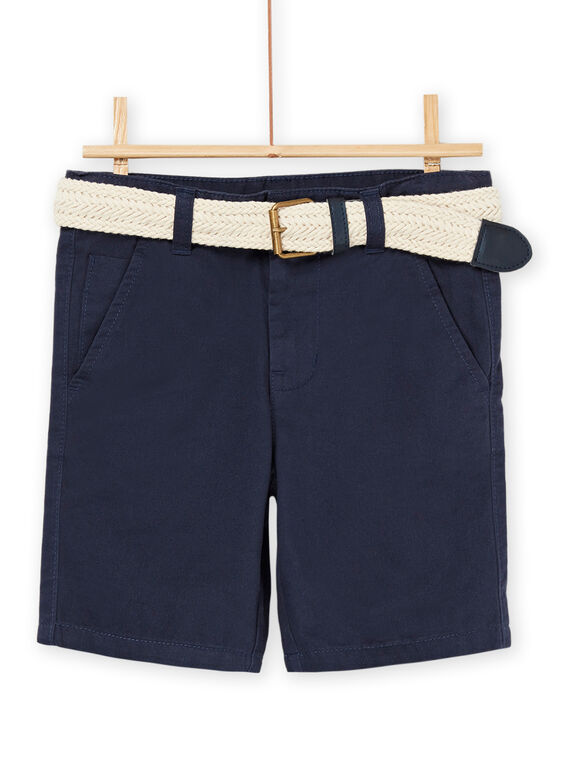 Einfarbige Bermudashorts mit Gürtel RONEOBER2 / 23S902O1BER705