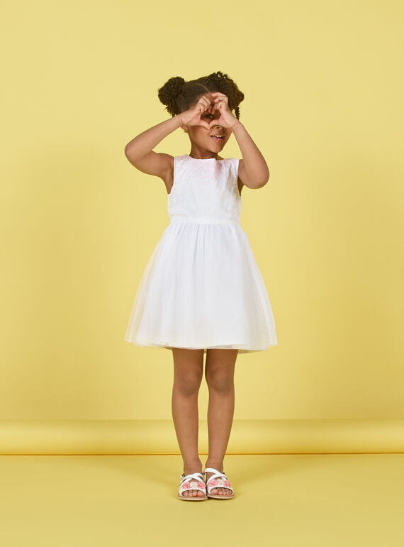 White DRESS LAJAUROB2 / 21S901O1ROB000