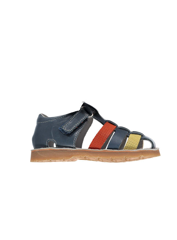 Sandalen aus Leder für draußen Babys Jungen FBGSANDTRI / 19SK38K2D0EC218