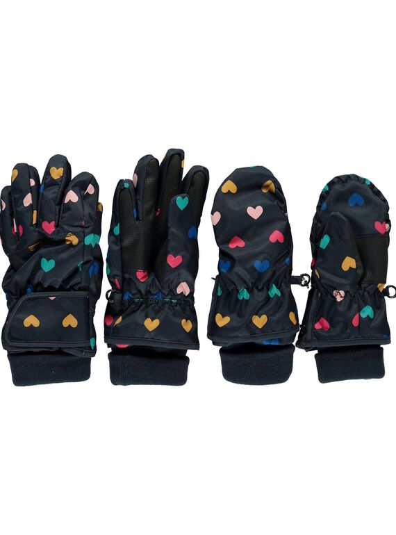 Girls' mittens or gloves DYASKIGANT / 18WI01Q1GAN099