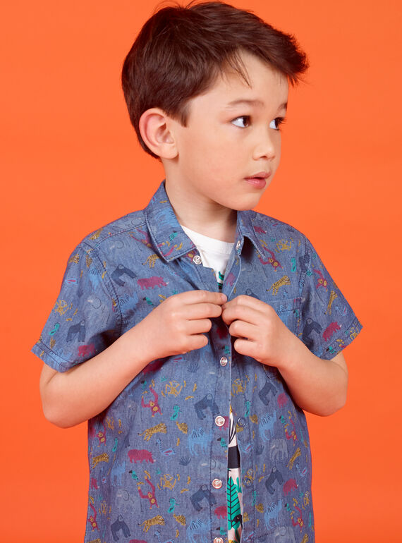 Kurzarm-Shirt für Jungen LOVICHEM / 21S902U1CHM721