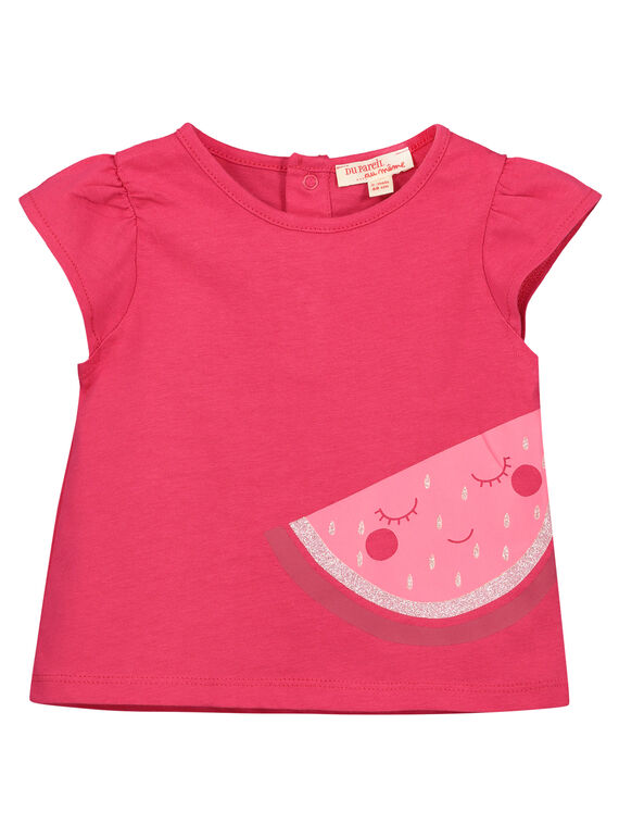 Schickes Baby-T-Shirt für Mädchen FIJOTI6 / 19SG09G1TMC304