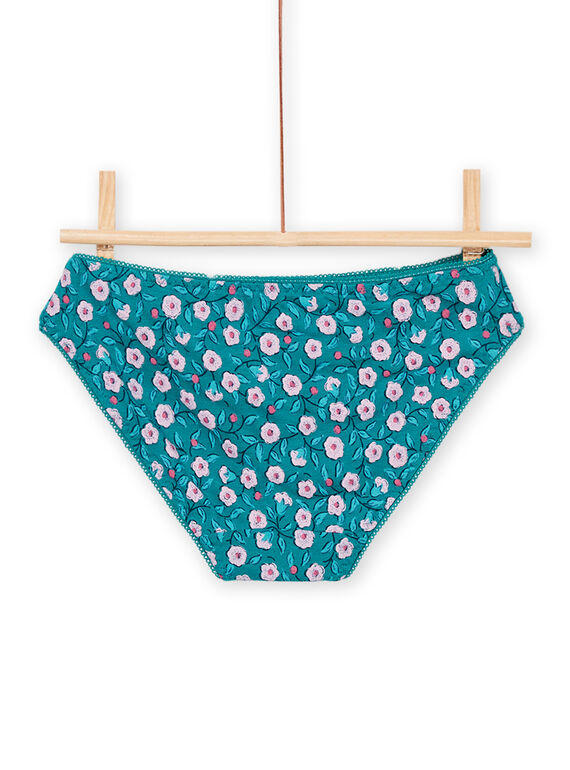 5er-Set Slips mit Blumenmuster PEFALOTSEM2 / 22WH1142D5LB107