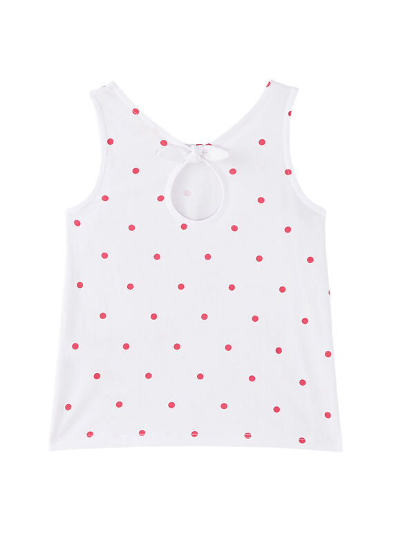 Weißes Tanktop JAQUADEB2 / 20S901R1DEB000