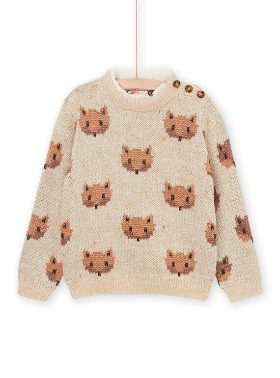 Pullover mit Fuchsdruck POPRAPUL / 22W902S1PUL008