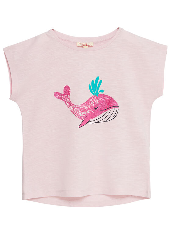 Kurzärmeliges T-Shirt, Waldruck JAJOTI11 / 20S901T4D31301