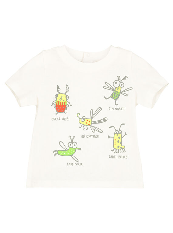 Bedrucktes T-Shirt für Babys Jungen FUYETI2 / 19SG10M2TMC001