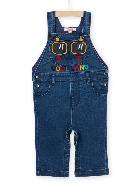 Latzhose aus blauem Denim PUMUSAL / 22WG10R1SALP274