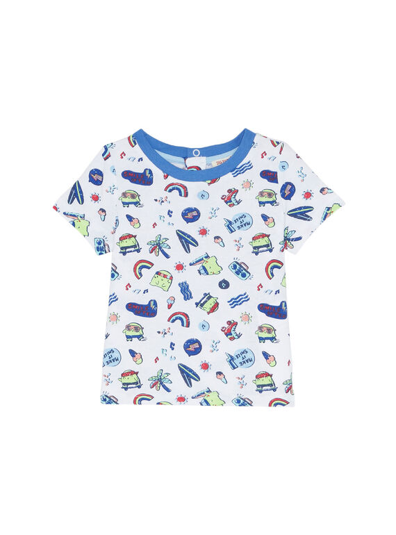 Weißes kurzärmeliges T-Shirt JUQUATI3 / 20SG10R3TMC000