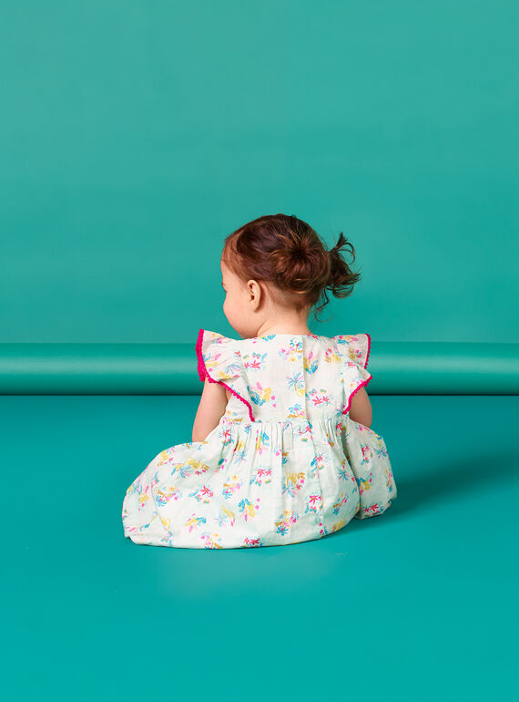 Baby Mädchen blaues Kleid LIVERROB1 / 21SG09Q2ROBG622