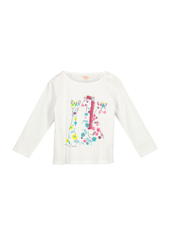 Langärmeliges T-Shirt für Mädchen FACATEE1 / 19S901D1TML000