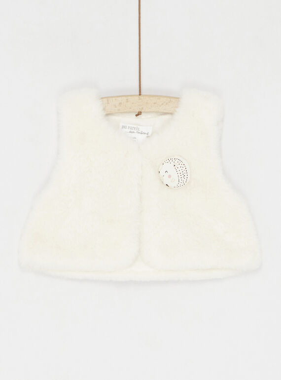 Off-white ärmellose Strickjacke SOU1GIL2 / 23WF0311GILA001
