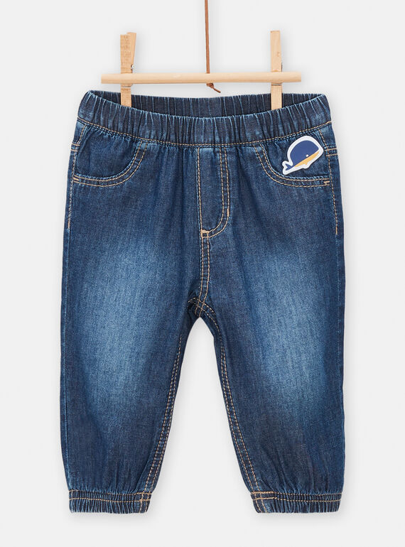 Mittelgroße Denim-Jeans für Baby-Jungen TUJOJEAN2 / 24SG1082JEAP274