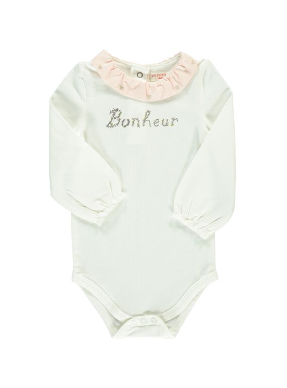 Girls' long-sleeved bodysuit CICEBODY / 18SG09M1BODA001