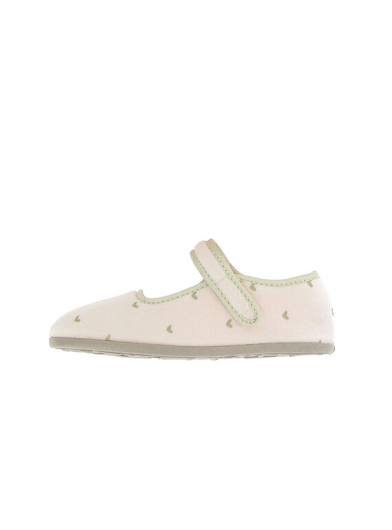 Girls' Mary Jane slippers DFBALCOEUR / 18WK35W4D07001