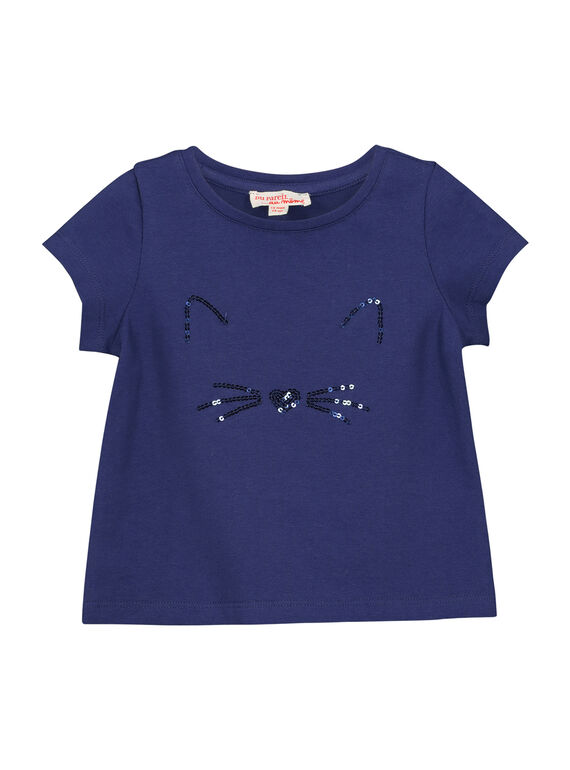 Kurzärmeliges T-Shirt für Mädchen FIJOTI4 / 19SG0934TMC703
