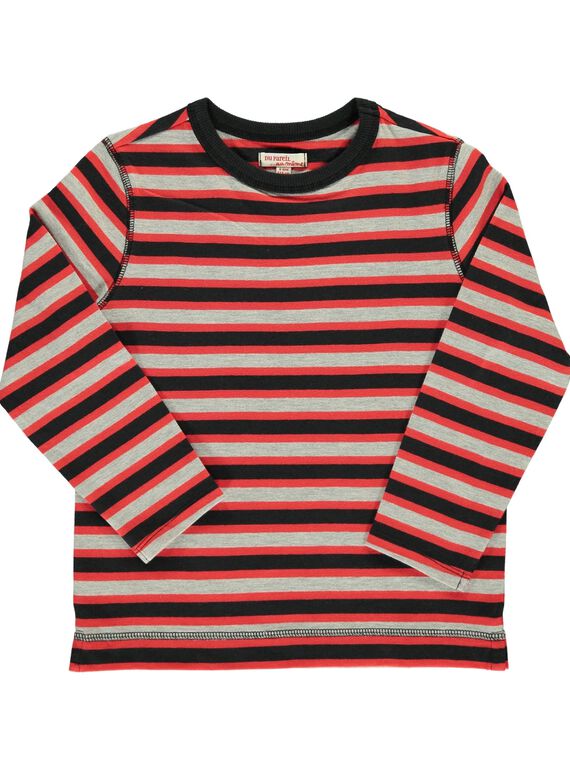 Boy's striped T-shirt DOROUTEE6 / 18W90226TML099