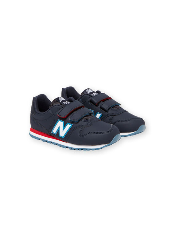 New Balance marineblau und weiß Turnschuhe für Jungen KGYV500RNR / 20XK3623D37070
