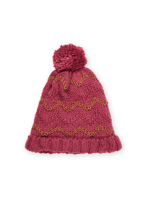 Mütze mit Jacquardmuster PYAPOMBON / 22WI01F2BON718