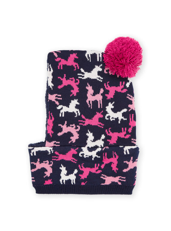 Kapuze mit Einhorn-Print PYAPRACAG / 22WI01G2CAG070