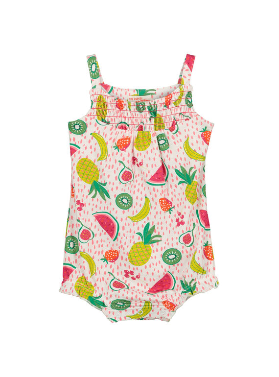 Kurzer Baby-Jumpsuit für Mädchen FIPLACOM1 / 19SG09P1CBL000