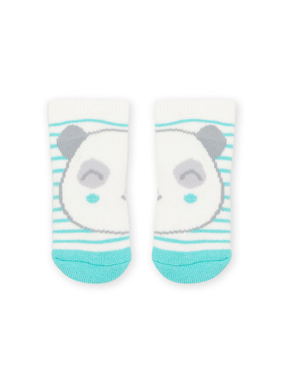 Socken mit Panda-Motiv und Streifenmuster POU2CHO2 / 22WF4191SOQG603