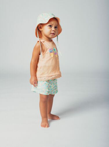 Peach TANK TOP WITADEB / 25SG09U1DEB413