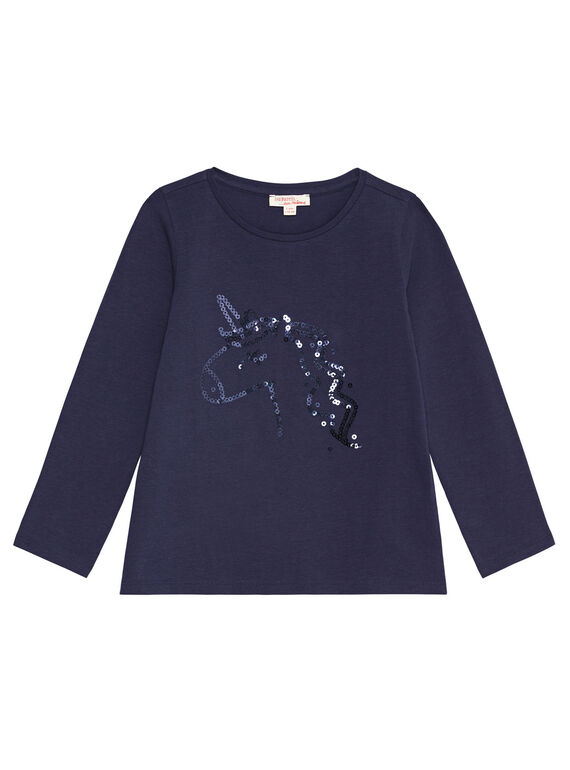 Navy LONGSLEEVE T-SHIRT KAJOYTEE1 / 20W90155D32070