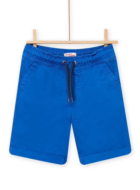 Blaue Bermudashorts für Kinder Jungen NOJOBERMU1 / 22S902C6BER702