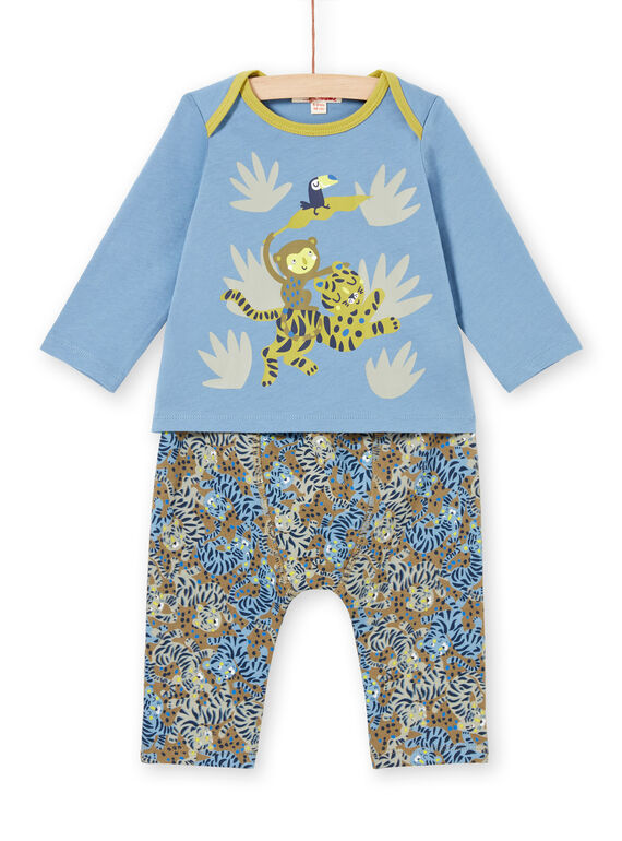 Baby Boy's Dschungel Tier T-Shirt und Hose Set MUKAENS / 21WG10I1ENS020