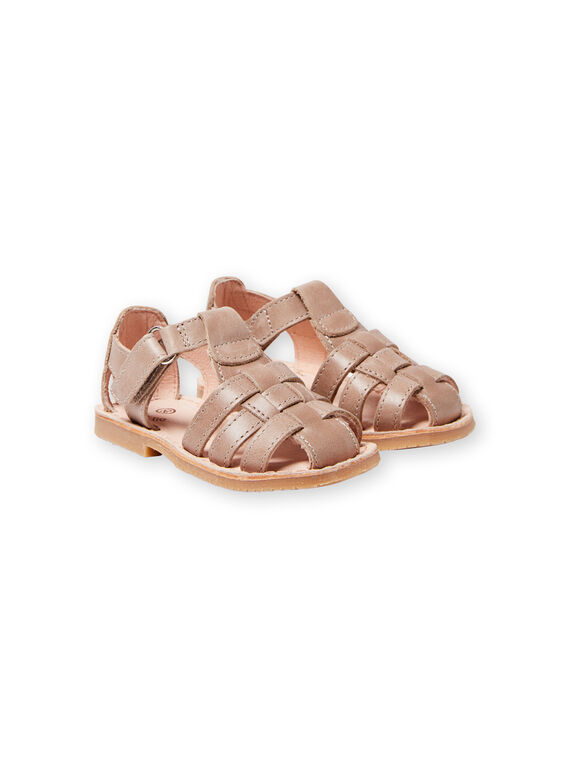 Baby Junge Taupe Sandalen LBGSANDTEO / 21KK3857D0E803