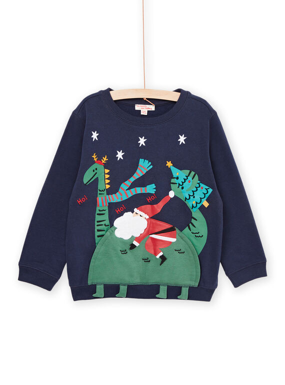 Sweatshirt mit Weihnachtsanimation PONOSWE / 22W902V1SWE705