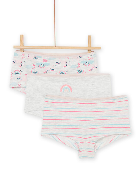 3er-Pack gemischte Shortys PEFAHOTLIC / 22WH1141SHYJ920