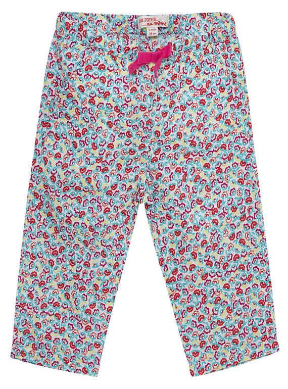Bedruckte Baby-Hose für Mädchen JIMARPAN / 20SG09P1PAN000