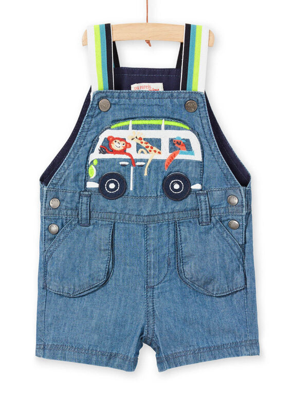 Baby Junge kurze Denim-Overalls LUBONSAC / 21SG10W1SACP272