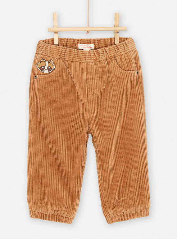 Bequeme Camel-Hose für Baby-Jungen SULOPAN / 23WG10R1PAN821