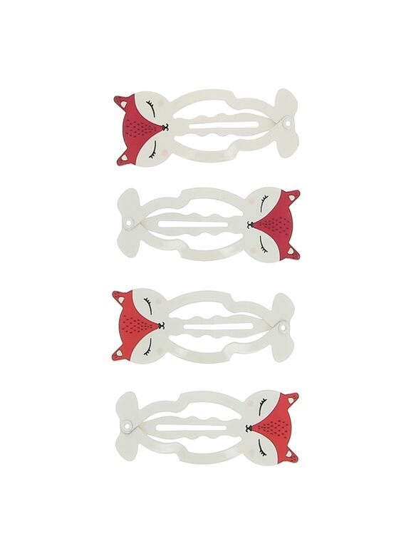 Set of girls' hair slides DYATRICLIC2 / 18WI01D1BRT099