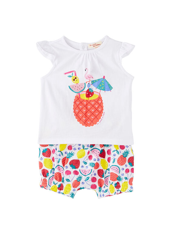 Baby-Strandkombination für Mädchen JIPLAENS2 / 20SG09X1ENS000