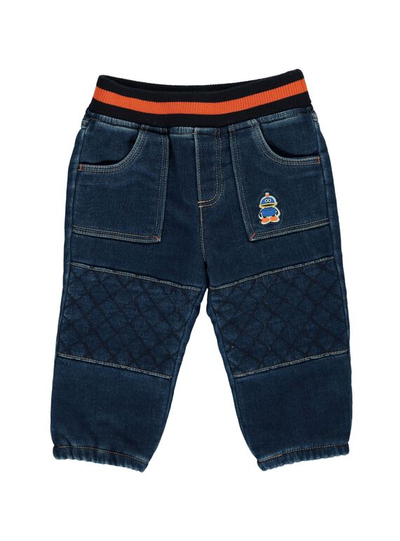 Baby boys' comfy jeans DUBLEJEAN / 18WG1091JEA704