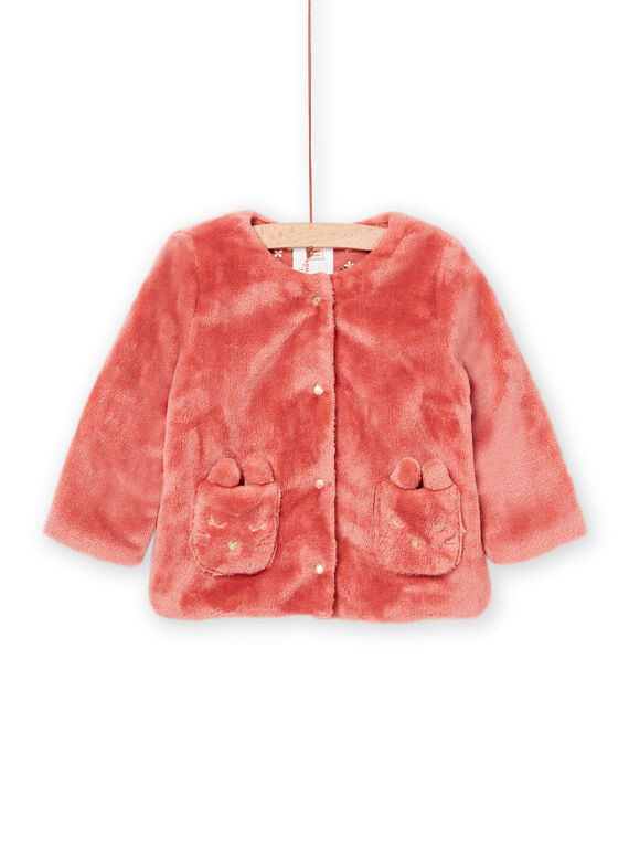 Reversible Strickjacke Terracotta PIJOCAR3 / 22WG09D1CARE415