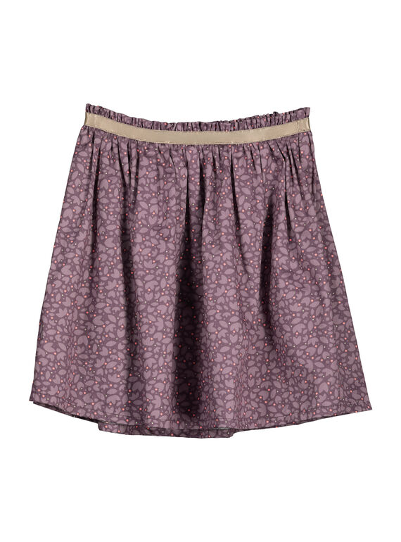 Schicker Rock für Mädchen FAJOUJUP1 / 19S901T1JUP099