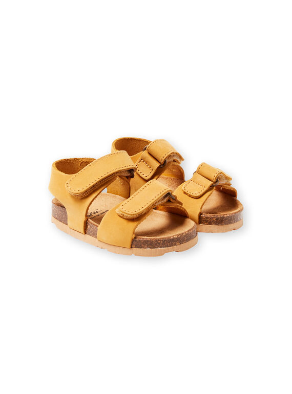 Baby Junge Gelbe Sandalen LBGNUJAUNE / 21KK3852D0E010
