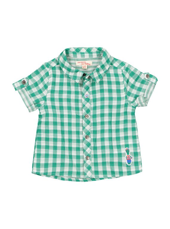 Kariertes Babyhemd für Jungen FUCACHEM / 19SG10D1CHM099