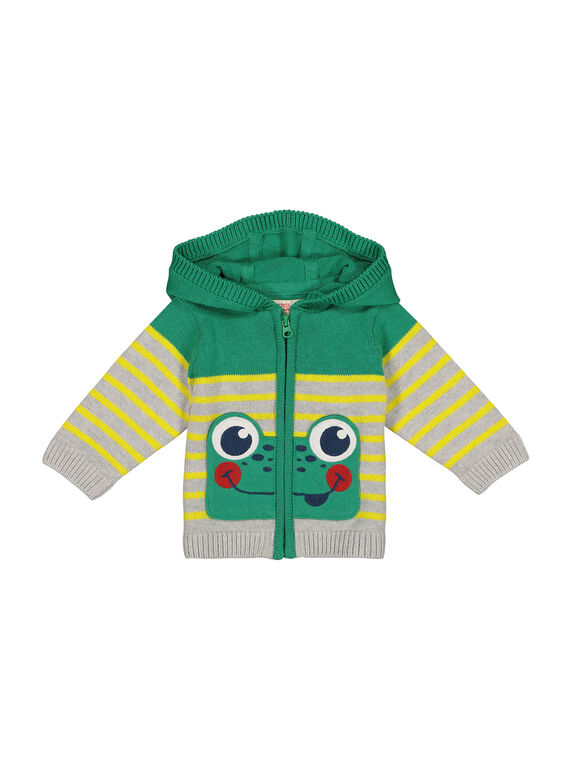 Baby-Weste mit Kapuze und Reißverschluss für Jungen FUCAGIL / 19SG10D1GIL099