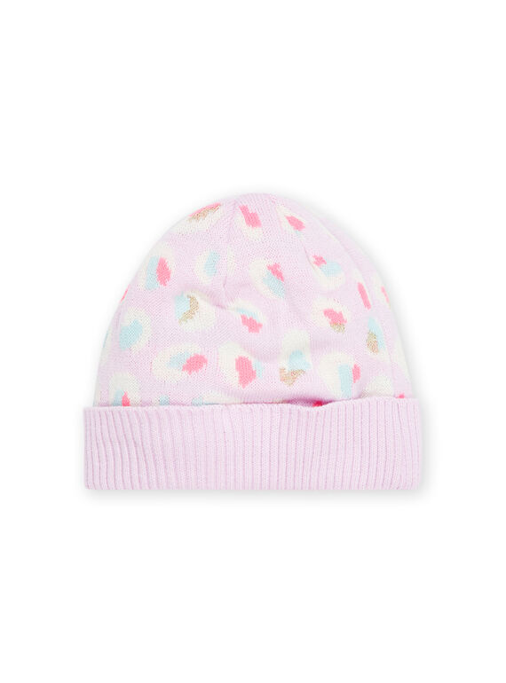 Mütze mit Jacquard Tiermuster PYAREBON / 22WI01G5BON320