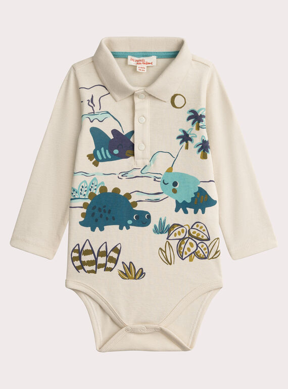 Body mit langen Ärmeln für Baby Jungen  VUKLIBOD / 24WG1041BOD811